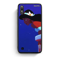 Thumbnail for Samsung A10 Alladin And Jasmine Love 2 θήκη από τη Smartfits με σχέδιο στο πίσω μέρος και μαύρο περίβλημα | Smartphone case with colorful back and black bezels by Smartfits