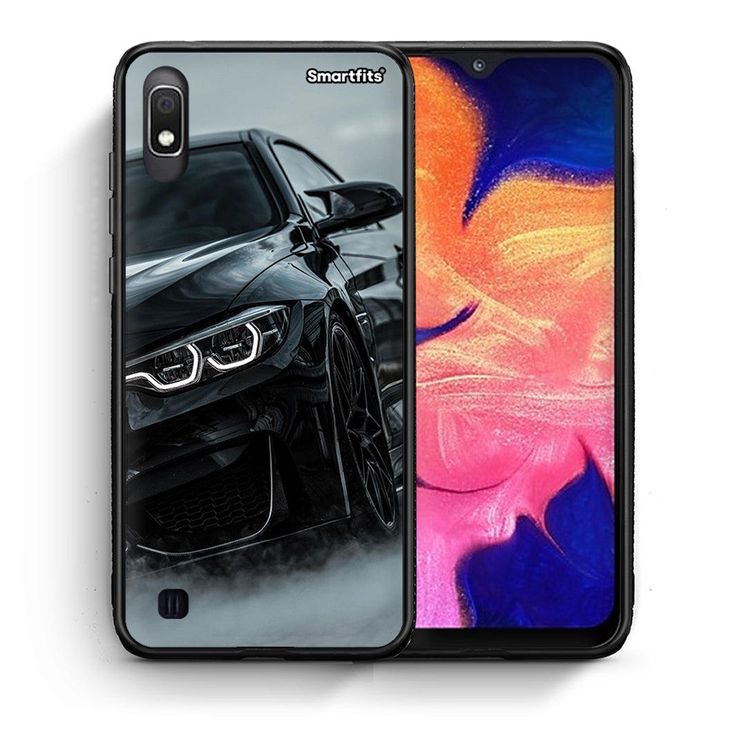 Θήκη Samsung A10 Black BMW από τη Smartfits με σχέδιο στο πίσω μέρος και μαύρο περίβλημα | Samsung A10 Black BMW case with colorful back and black bezels