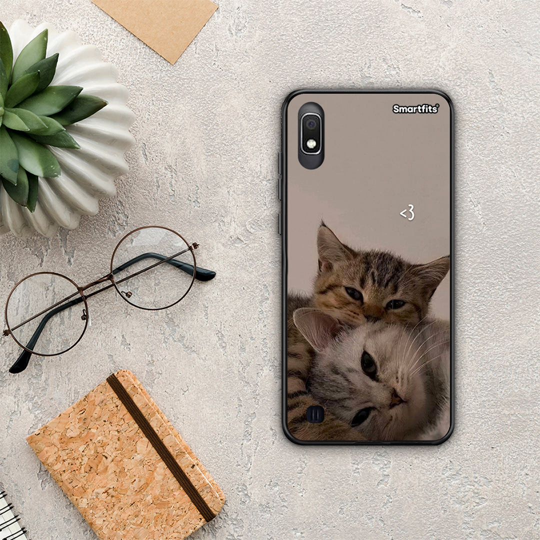 Cats In Love - Samsung Galaxy A10 θήκη
