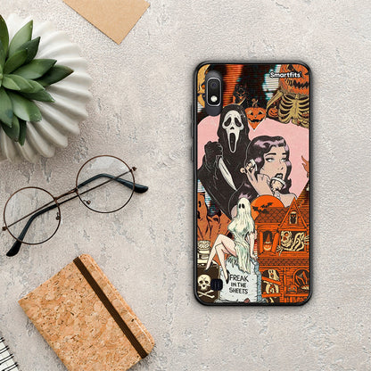 Halloween Collage - Samsung Galaxy A10 θήκη