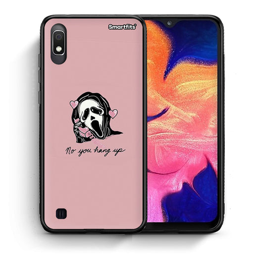 Θήκη Samsung A10 Halloween Hang Up από τη Smartfits με σχέδιο στο πίσω μέρος και μαύρο περίβλημα | Samsung A10 Halloween Hang Up case with colorful back and black bezels