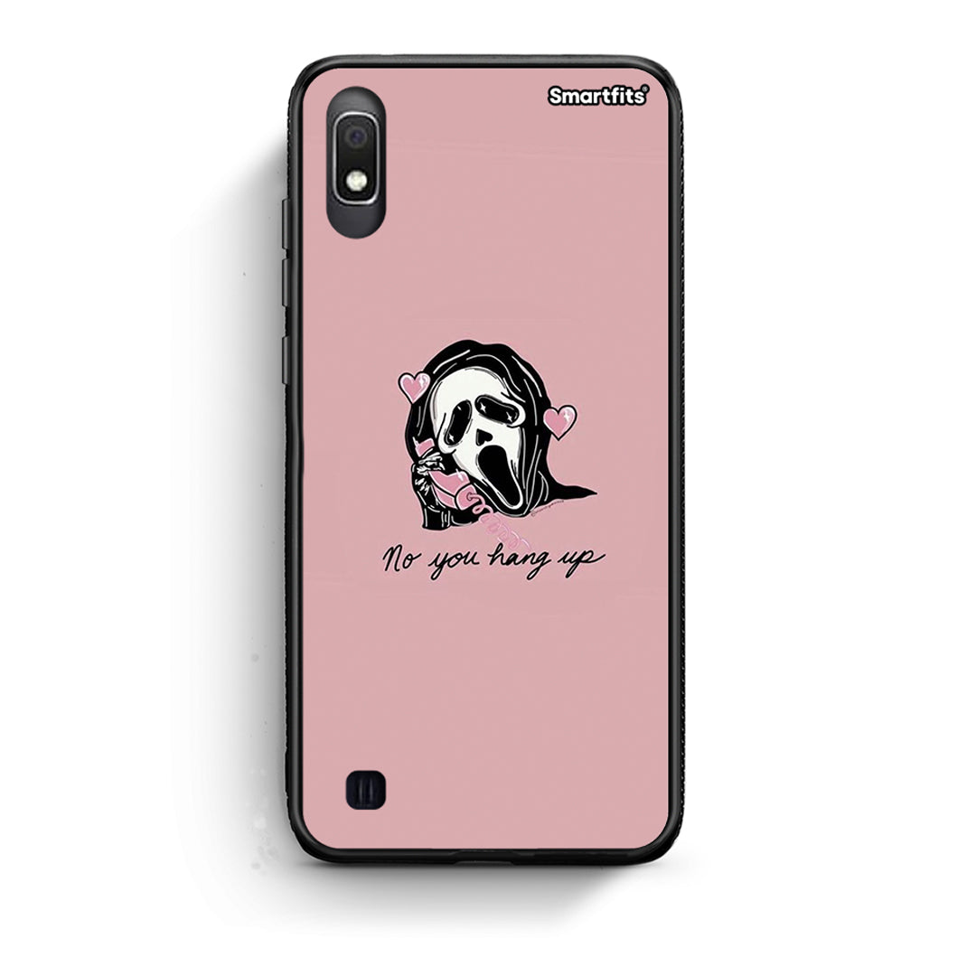 Samsung A10 Halloween Hang Up Θήκη από τη Smartfits με σχέδιο στο πίσω μέρος και μαύρο περίβλημα | Smartphone case with colorful back and black bezels by Smartfits