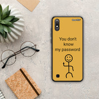 Thumbnail for My Password - Samsung Galaxy A10 θήκη