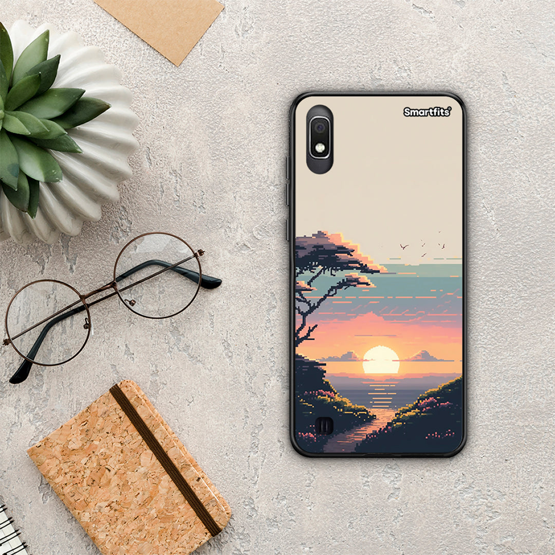 Pixel Sunset - Samsung Galaxy A10 θήκη