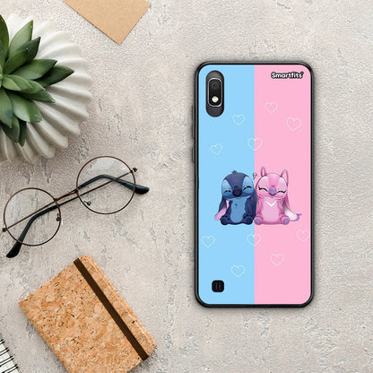 Stitch And Angel - Samsung Galaxy A10 θήκη