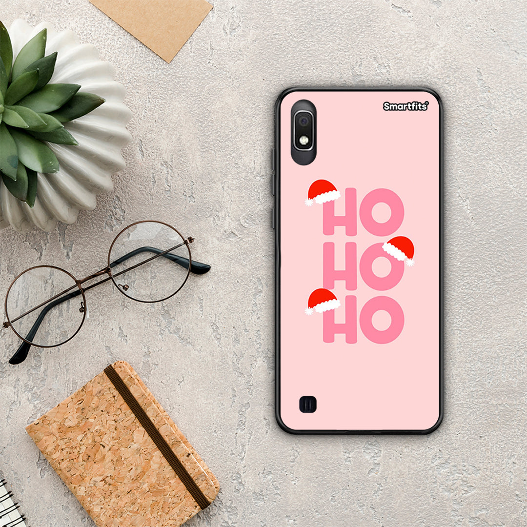 Xmas Ho Ho Ho - Samsung Galaxy A10 θήκη