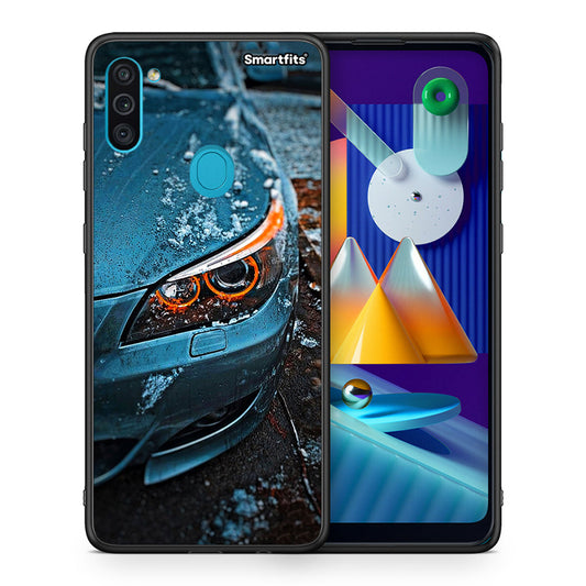 Θήκη Samsung A11 / M11 Bmw E60 από τη Smartfits με σχέδιο στο πίσω μέρος και μαύρο περίβλημα | Samsung A11 / M11 Bmw E60 case with colorful back and black bezels