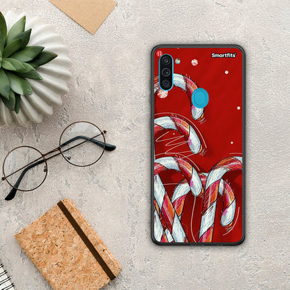 Candy Cane - Samsung Galaxy A11 / M11 θήκη