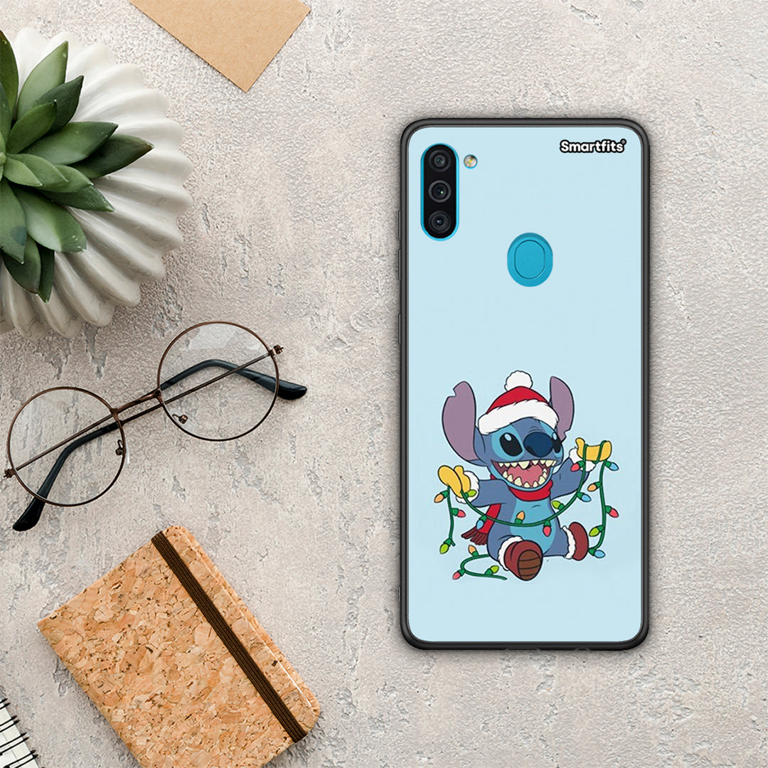 Santa Stich - Samsung Galaxy A11 / M11 θήκη