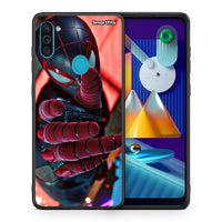 Thumbnail for Θήκη Samsung A11 / M11 Spider Hand από τη Smartfits με σχέδιο στο πίσω μέρος και μαύρο περίβλημα | Samsung A11 / M11 Spider Hand case with colorful back and black bezels