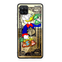 Thumbnail for Samsung A12 Duck Money Θήκη από τη Smartfits με σχέδιο στο πίσω μέρος και μαύρο περίβλημα | Smartphone case with colorful back and black bezels by Smartfits