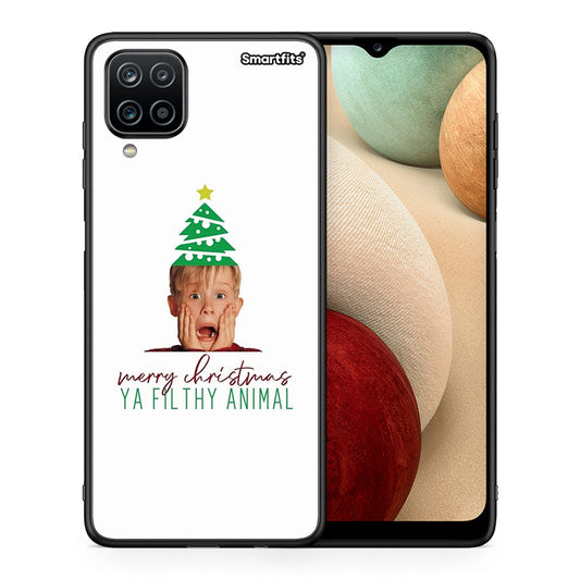 Θήκη Samsung A12 Filthy Animal από τη Smartfits με σχέδιο στο πίσω μέρος και μαύρο περίβλημα | Samsung A12 Filthy Animal case with colorful back and black bezels