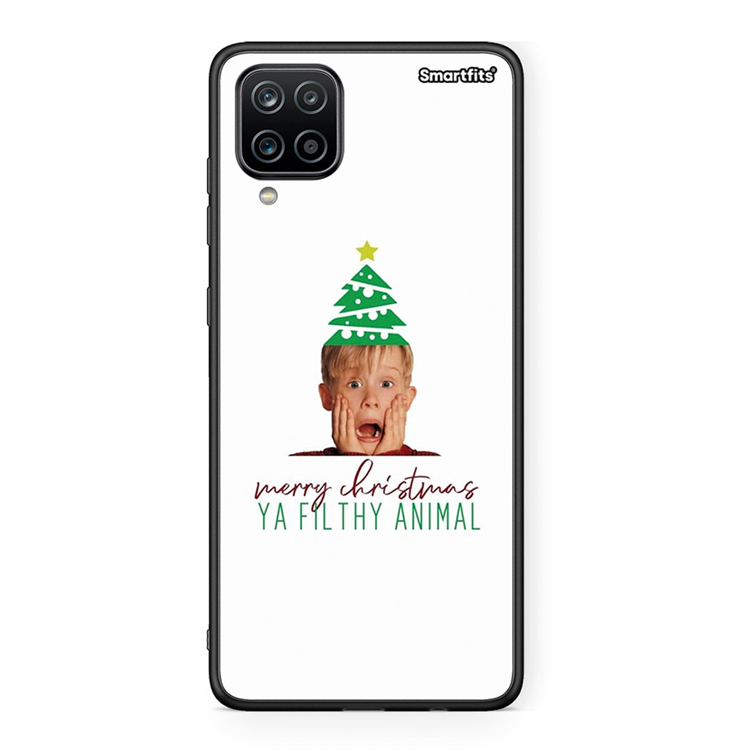 Samsung A12 Filthy Animal θήκη από τη Smartfits με σχέδιο στο πίσω μέρος και μαύρο περίβλημα | Smartphone case with colorful back and black bezels by Smartfits