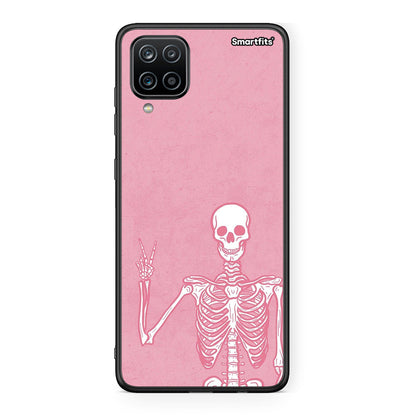 Samsung A12 Halloween Motivation Θήκη από τη Smartfits με σχέδιο στο πίσω μέρος και μαύρο περίβλημα | Smartphone case with colorful back and black bezels by Smartfits