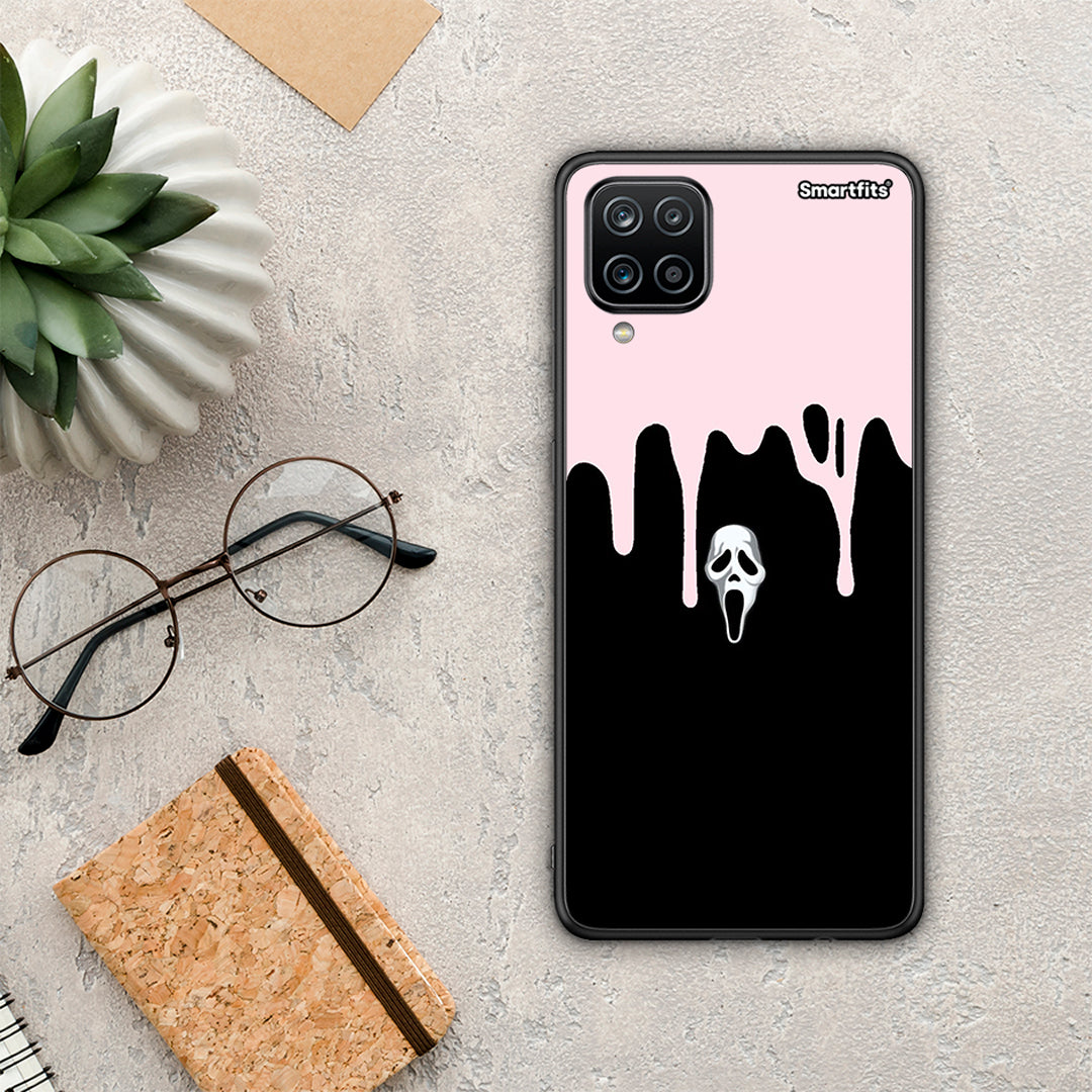 Melting Halloween Mask - Samsung Galaxy A12 θήκη