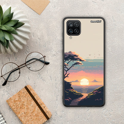 Pixel Sunset - Samsung Galaxy A12 θήκη