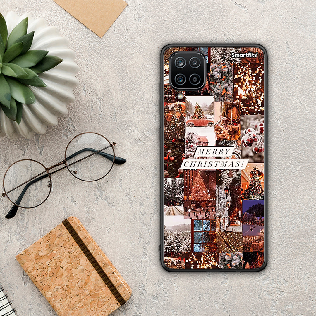 Xmas Collage - Samsung Galaxy A12 θήκη