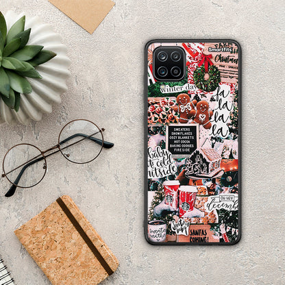 Xmas Habbits - Samsung Galaxy A12 θήκη