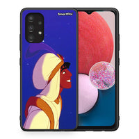 Thumbnail for Θήκη Samsung A13 4G Alladin And Jasmine Love 1 από τη Smartfits με σχέδιο στο πίσω μέρος και μαύρο περίβλημα | Samsung A13 4G Alladin And Jasmine Love 1 case with colorful back and black bezels