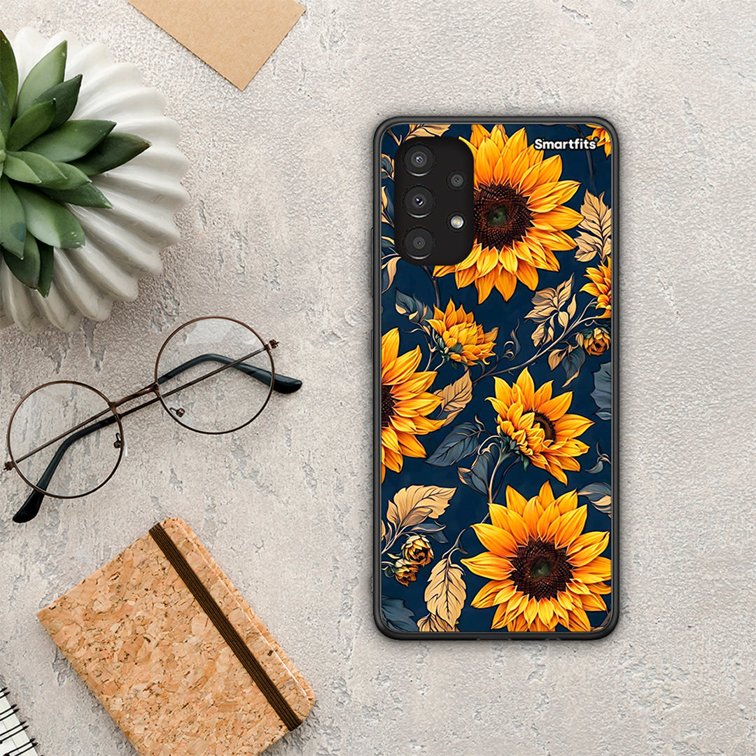 Autumn Sunflowers - Samsung Galaxy A13 4G θήκη