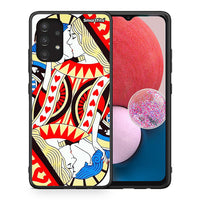 Thumbnail for Θήκη Samsung A13 4G Card Love από τη Smartfits με σχέδιο στο πίσω μέρος και μαύρο περίβλημα | Samsung A13 4G Card Love case with colorful back and black bezels