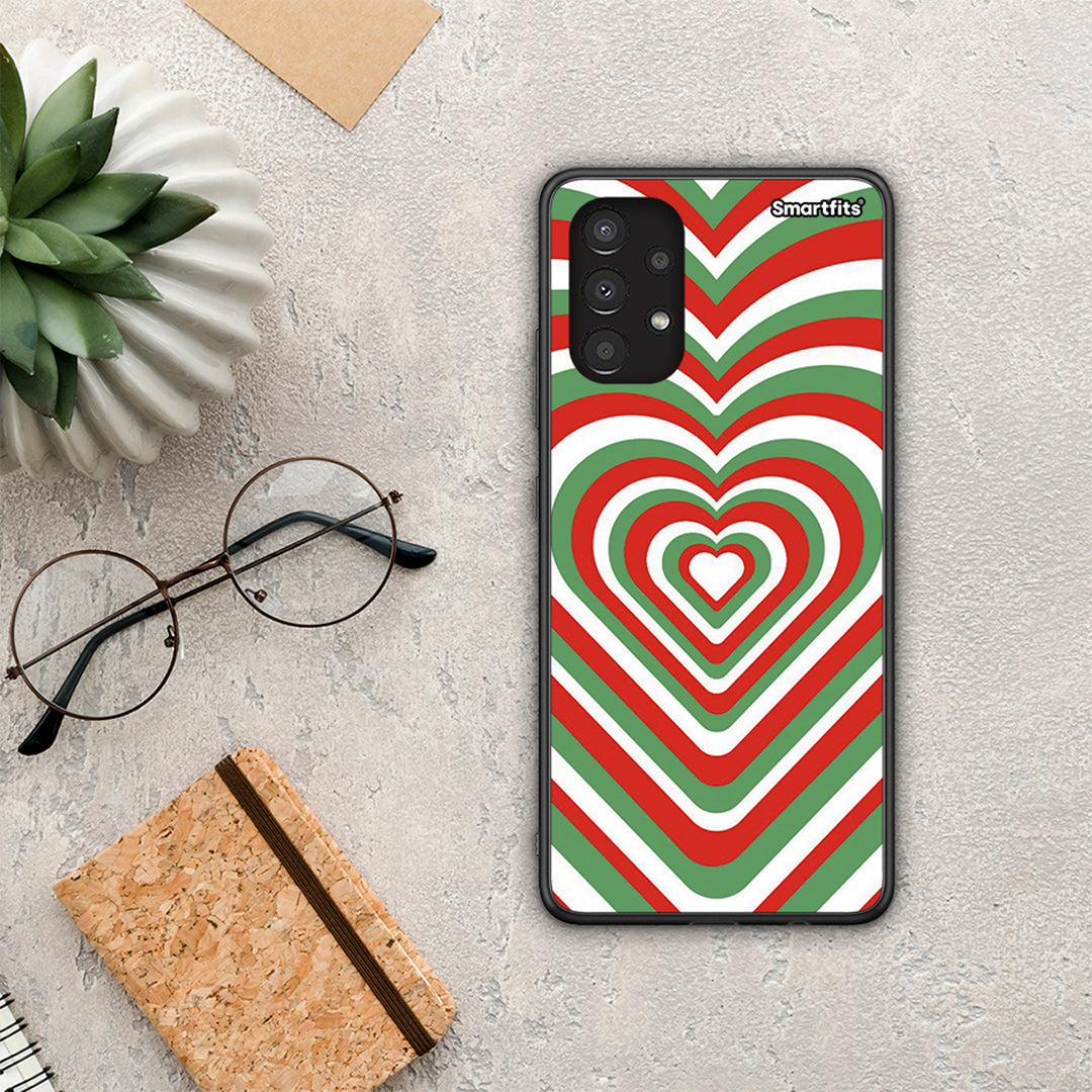 Christmas Hearts - Samsung Galaxy A13 4G θήκη