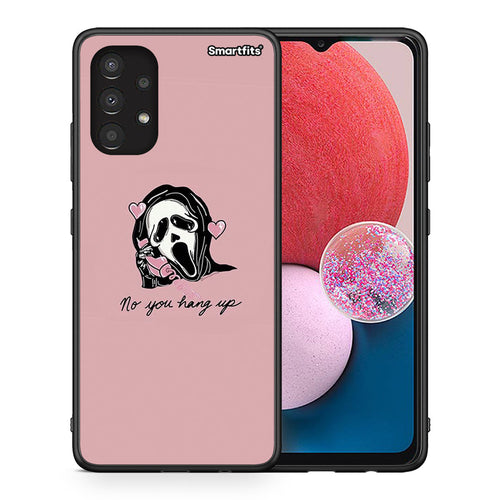 Θήκη Samsung A13 4G Halloween Hang Up από τη Smartfits με σχέδιο στο πίσω μέρος και μαύρο περίβλημα | Samsung A13 4G Halloween Hang Up case with colorful back and black bezels