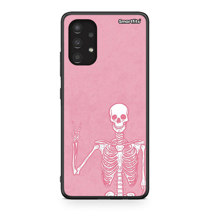 Samsung A13 4G Halloween Motivation Θήκη από τη Smartfits με σχέδιο στο πίσω μέρος και μαύρο περίβλημα | Smartphone case with colorful back and black bezels by Smartfits