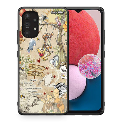 Θήκη Samsung A13 4G Happy Friends από τη Smartfits με σχέδιο στο πίσω μέρος και μαύρο περίβλημα | Samsung A13 4G Happy Friends case with colorful back and black bezels