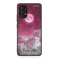 Thumbnail for Samsung A13 4G Pink Moon Θήκη από τη Smartfits με σχέδιο στο πίσω μέρος και μαύρο περίβλημα | Smartphone case with colorful back and black bezels by Smartfits
