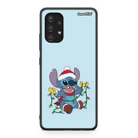 Thumbnail for Samsung A13 4G Santa Stich θήκη από τη Smartfits με σχέδιο στο πίσω μέρος και μαύρο περίβλημα | Smartphone case with colorful back and black bezels by Smartfits