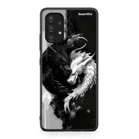 Thumbnail for Samsung A13 4G Yin Yang Θήκη από τη Smartfits με σχέδιο στο πίσω μέρος και μαύρο περίβλημα | Smartphone case with colorful back and black bezels by Smartfits