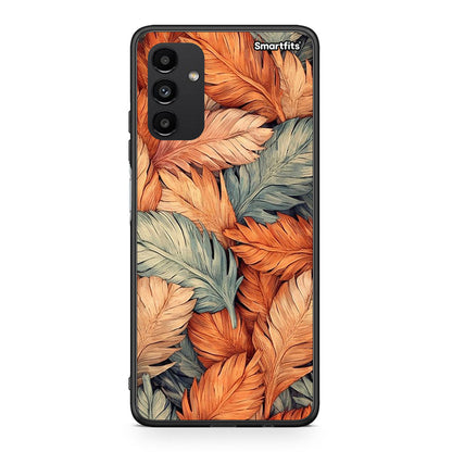 Samsung A13 5G Autumn Leaves Θήκη από τη Smartfits με σχέδιο στο πίσω μέρος και μαύρο περίβλημα | Smartphone case with colorful back and black bezels by Smartfits