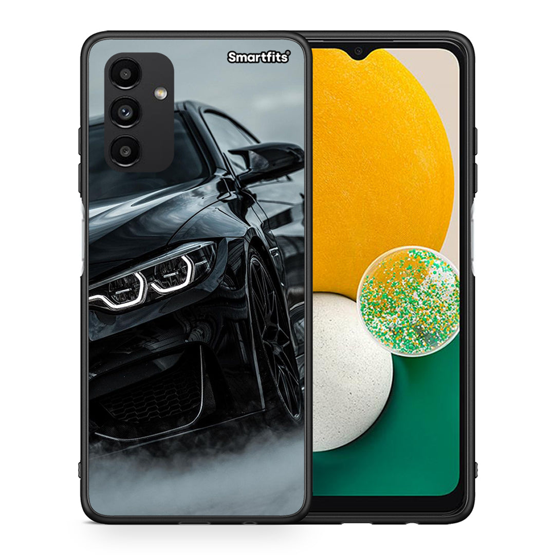 Θήκη Samsung A13 5G Black BMW από τη Smartfits με σχέδιο στο πίσω μέρος και μαύρο περίβλημα | Samsung A13 5G Black BMW case with colorful back and black bezels