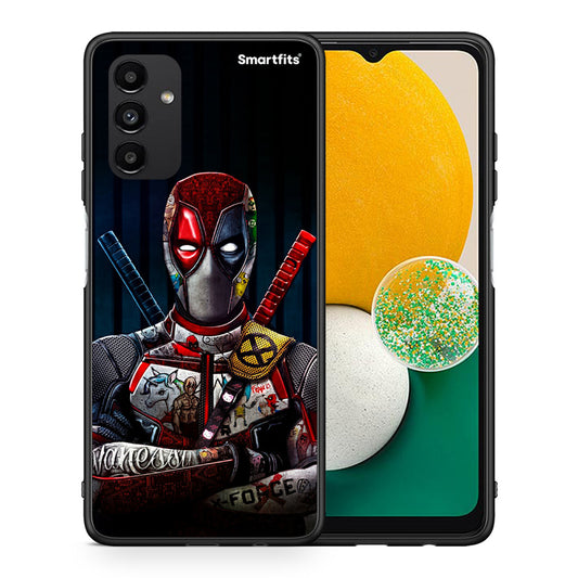 Θήκη Samsung A04s Funny Guy από τη Smartfits με σχέδιο στο πίσω μέρος και μαύρο περίβλημα | Samsung A04s Funny Guy case with colorful back and black bezels