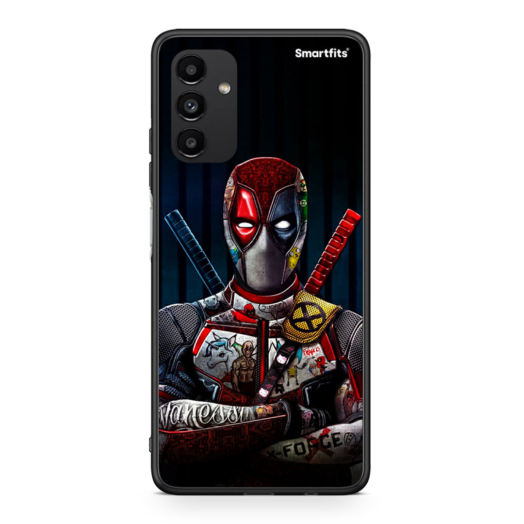 Samsung A13 5G Funny Guy θήκη από τη Smartfits με σχέδιο στο πίσω μέρος και μαύρο περίβλημα | Smartphone case with colorful back and black bezels by Smartfits