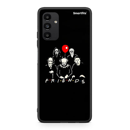 Samsung A04s Halloween Friends θήκη από τη Smartfits με σχέδιο στο πίσω μέρος και μαύρο περίβλημα | Smartphone case with colorful back and black bezels by Smartfits