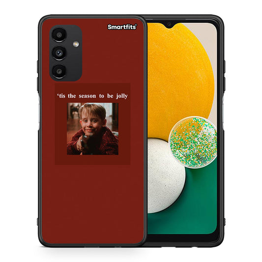 Θήκη Samsung A13 5G Xmas Ultimate Spirit από τη Smartfits με σχέδιο στο πίσω μέρος και μαύρο περίβλημα | Samsung A13 5G Xmas Ultimate Spirit case with colorful back and black bezels