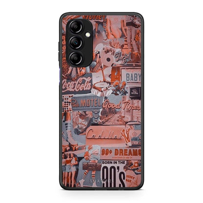 Θήκη Samsung Galaxy A14 / A14 5G Born In 90s από τη Smartfits με σχέδιο στο πίσω μέρος και μαύρο περίβλημα | Samsung Galaxy A14 / A14 5G Born In 90s Case with Colorful Back and Black Bezels