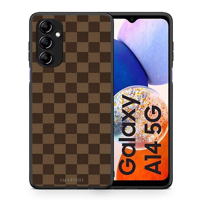 Θήκη Samsung Galaxy A14 / A14 5G Designer Glamour από τη Smartfits με σχέδιο στο πίσω μέρος και μαύρο περίβλημα | Samsung Galaxy A14 / A14 5G Designer Glamour Case with Colorful Back and Black Bezels