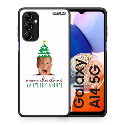 Θήκη Samsung Galaxy A14 / A14 5G Filthy Animal από τη Smartfits με σχέδιο στο πίσω μέρος και μαύρο περίβλημα | Samsung Galaxy A14 / A14 5G Filthy Animal Case with Colorful Back and Black Bezels