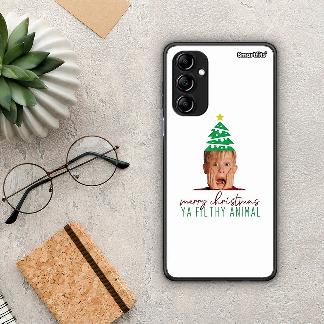 Θήκη Samsung Galaxy A14 / A14 5G Filthy Animal από τη Smartfits με σχέδιο στο πίσω μέρος και μαύρο περίβλημα | Samsung Galaxy A14 / A14 5G Filthy Animal Case with Colorful Back and Black Bezels