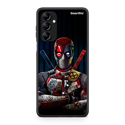 Θήκη Samsung Galaxy A14 / A14 5G Funny Guy από τη Smartfits με σχέδιο στο πίσω μέρος και μαύρο περίβλημα | Samsung Galaxy A14 / A14 5G Funny Guy Case with Colorful Back and Black Bezels