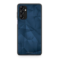 Thumbnail for Θήκη Samsung Galaxy A14 / A14 5G Geometric Blue Abstract από τη Smartfits με σχέδιο στο πίσω μέρος και μαύρο περίβλημα | Samsung Galaxy A14 / A14 5G Geometric Blue Abstract Case with Colorful Back and Black Bezels