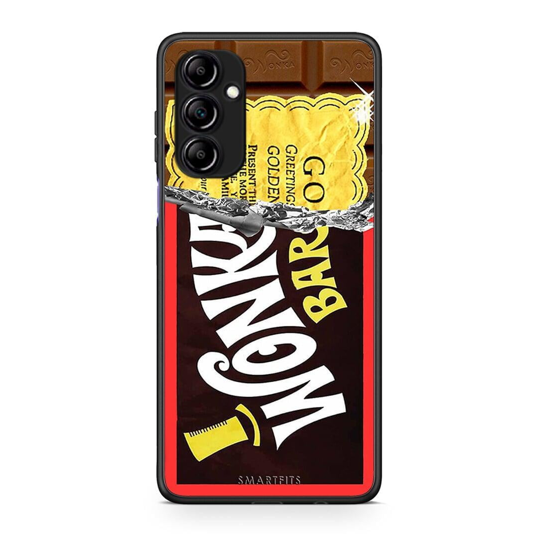 Θήκη Samsung Galaxy A14 / A14 5G Golden Ticket από τη Smartfits με σχέδιο στο πίσω μέρος και μαύρο περίβλημα | Samsung Galaxy A14 / A14 5G Golden Ticket Case with Colorful Back and Black Bezels