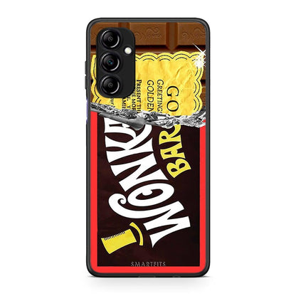 Θήκη Samsung Galaxy A14 / A14 5G Golden Ticket από τη Smartfits με σχέδιο στο πίσω μέρος και μαύρο περίβλημα | Samsung Galaxy A14 / A14 5G Golden Ticket Case with Colorful Back and Black Bezels