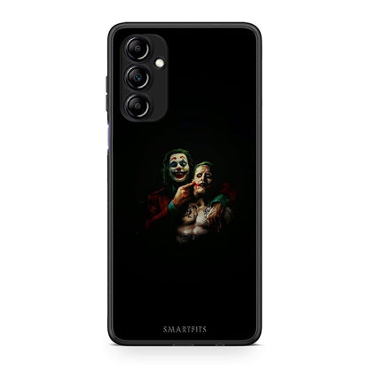 Θήκη Samsung Galaxy A14 / A14 5G Hero Clown από τη Smartfits με σχέδιο στο πίσω μέρος και μαύρο περίβλημα | Samsung Galaxy A14 / A14 5G Hero Clown Case with Colorful Back and Black Bezels