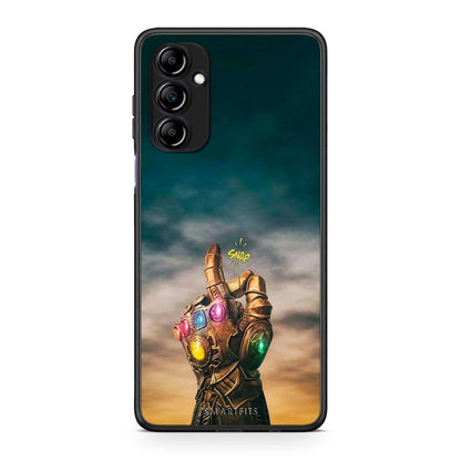 Θήκη Samsung Galaxy A14 / A14 5G Infinity Snap από τη Smartfits με σχέδιο στο πίσω μέρος και μαύρο περίβλημα | Samsung Galaxy A14 / A14 5G Infinity Snap Case with Colorful Back and Black Bezels