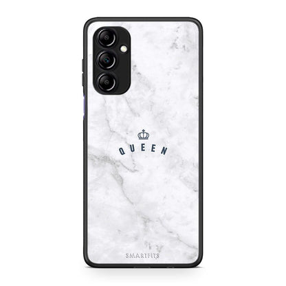 Θήκη Samsung Galaxy A14 / A14 5G Marble Queen από τη Smartfits με σχέδιο στο πίσω μέρος και μαύρο περίβλημα | Samsung Galaxy A14 / A14 5G Marble Queen Case with Colorful Back and Black Bezels