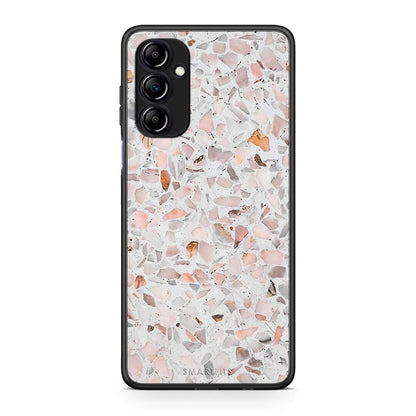 Θήκη Samsung Galaxy A14 / A14 5G Marble Terrazzo από τη Smartfits με σχέδιο στο πίσω μέρος και μαύρο περίβλημα | Samsung Galaxy A14 / A14 5G Marble Terrazzo Case with Colorful Back and Black Bezels